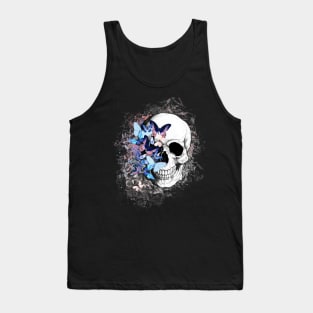 skull, cool skull, skull mask face Tank Top